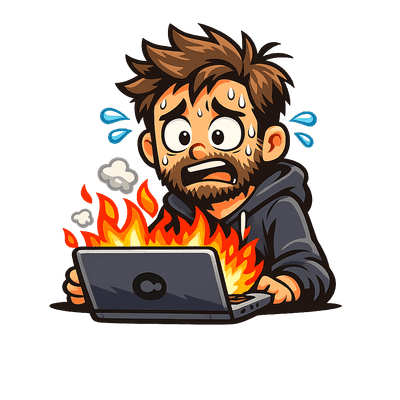 Cooked developer mascot